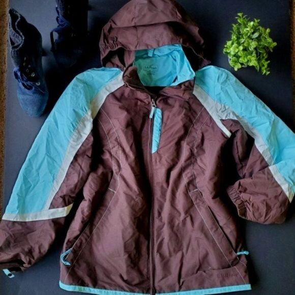 L.l bean Girls Windbreaker Jacket - Picture 1 of 8
